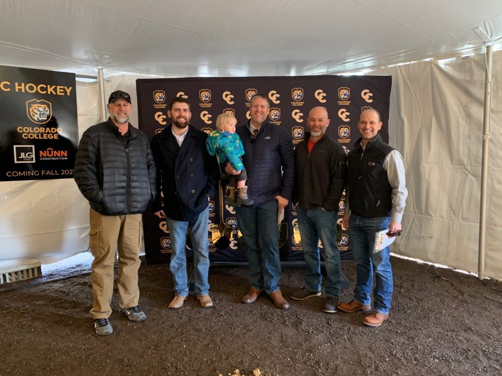 Nunn Construction breaks ground Ed Robson Arena