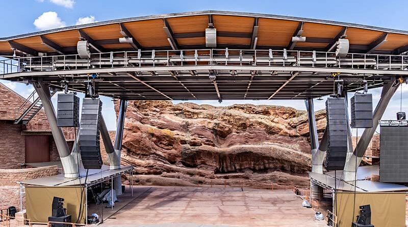 Image of Red Rocks, Full Stage View