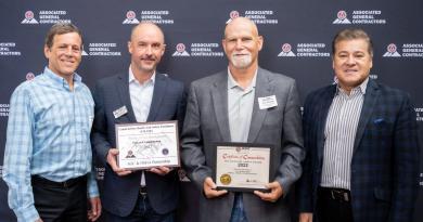Pinkard AGC and OSHA’s Construction Health and Safety Excellence recipients.