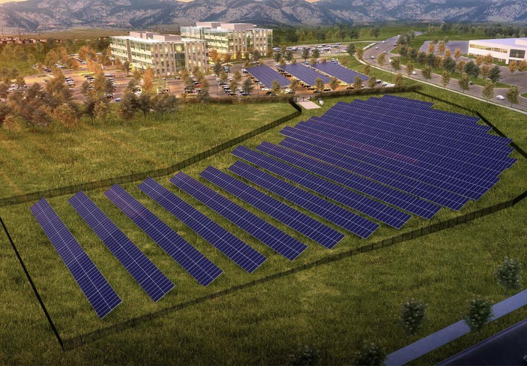Trimble Solar Array at Westminster Headquarters