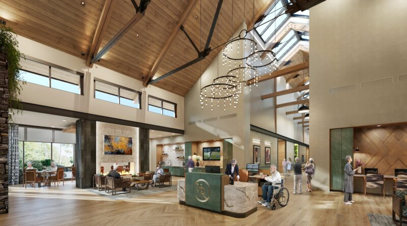 New senior center tops out in Highlands Ranch, Colorado.