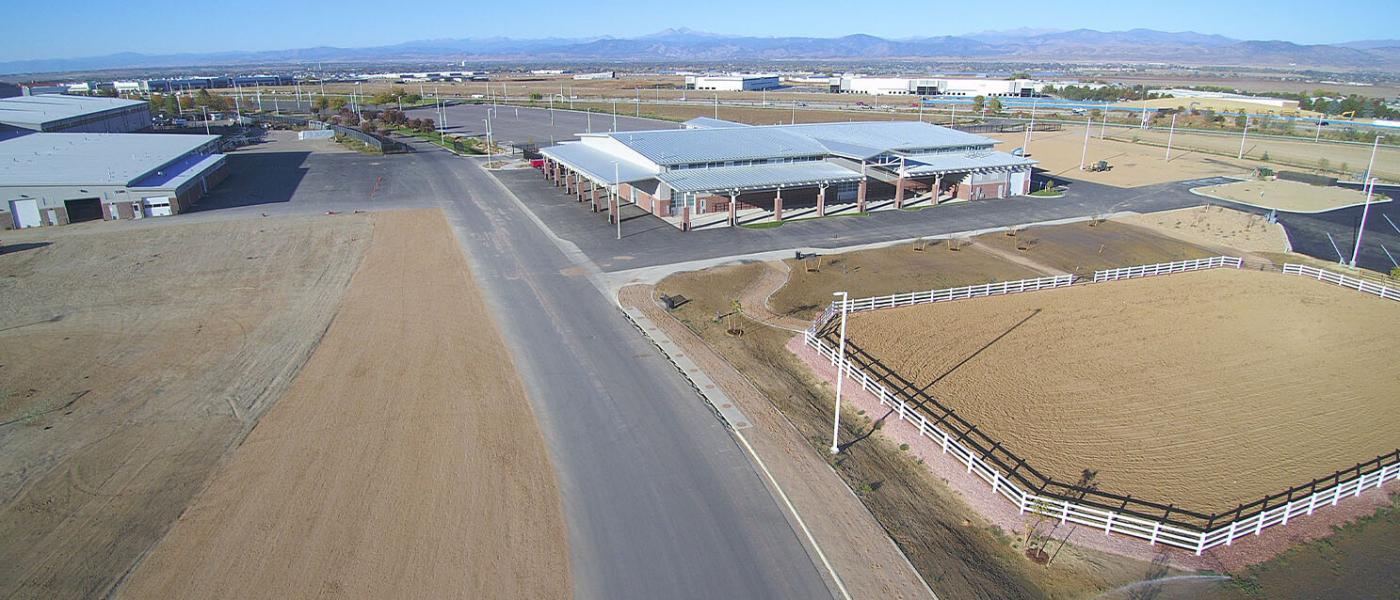 OLC and FCI Constructors complete the 4-H, YOUTH, and COMMUNITY ARENA at THE RANCH EVENTS COMPLEX