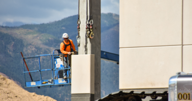 Stresscon proudly completes the installation of its final precast piece at Ford Amphitheater in Colorado Springs.