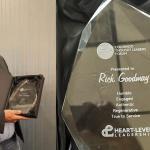 Rick Goodmay receives CTLF Leadership Award