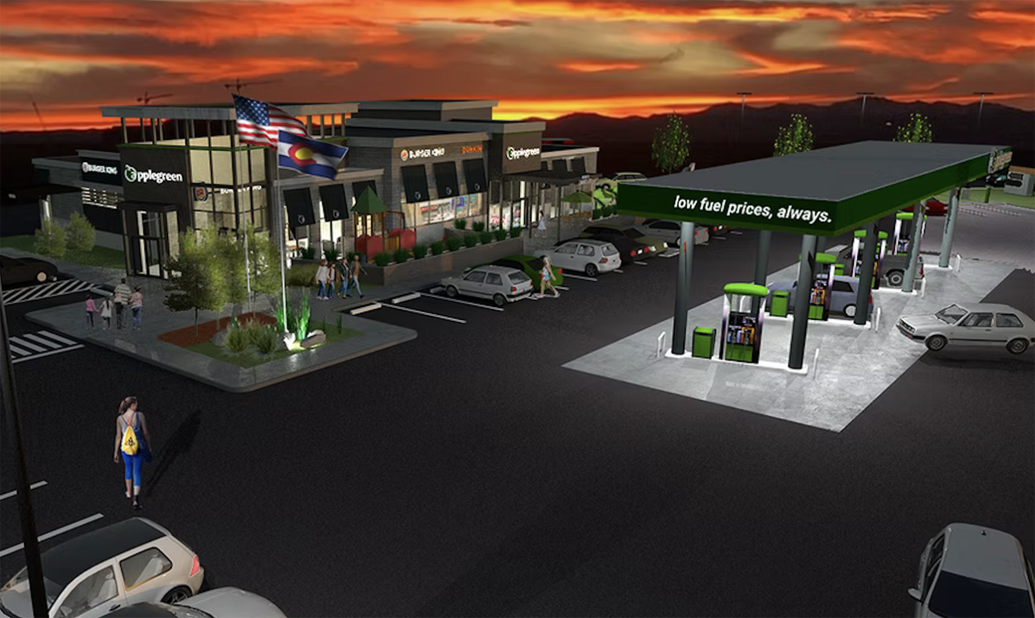 Appletree E-470 Service Plaza
