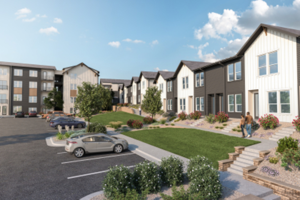 RangeWater Real Estate new modern apartments, Candelas Arvada.
