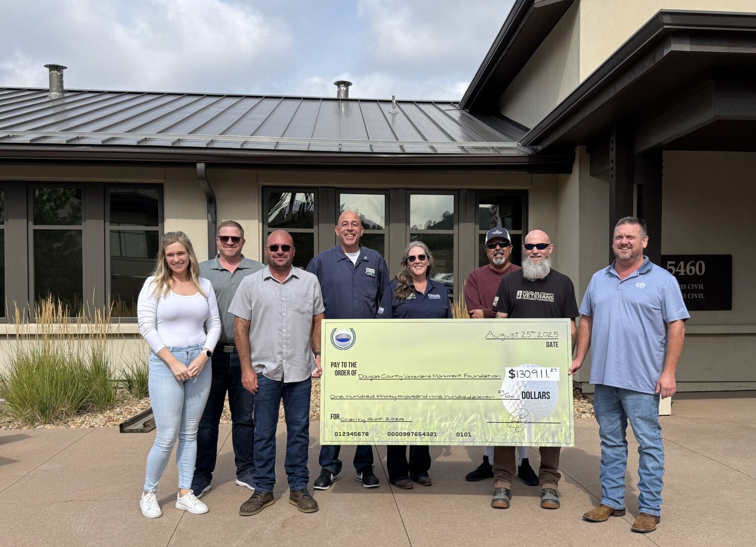 HEI Civil Raises Over $220,000 for Local Heroes at Third Annual Charity Golf Tournament