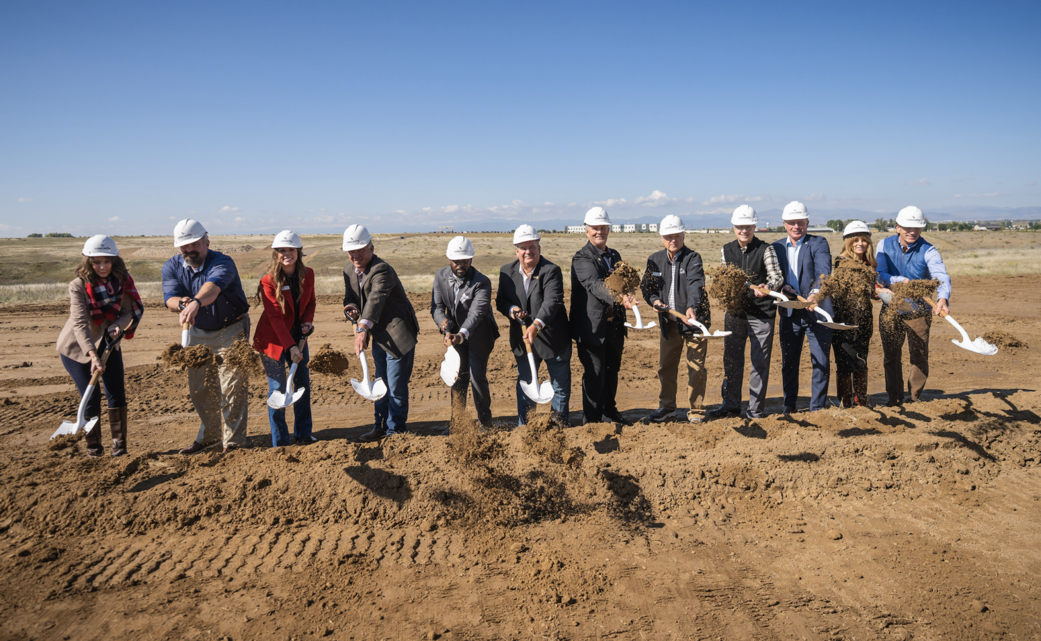 Groundbreaking ceremony for Catalyst and Cascadia districts, a 300-acre public-private development that will transform West Greeley.