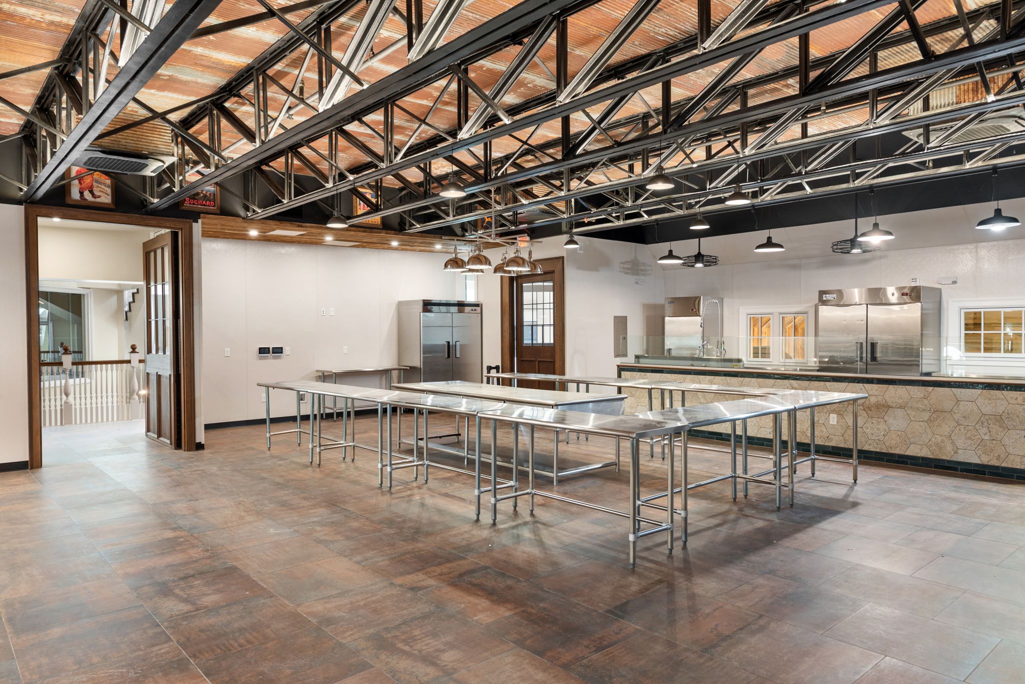 Stanley Chocolate Factory kitchen.