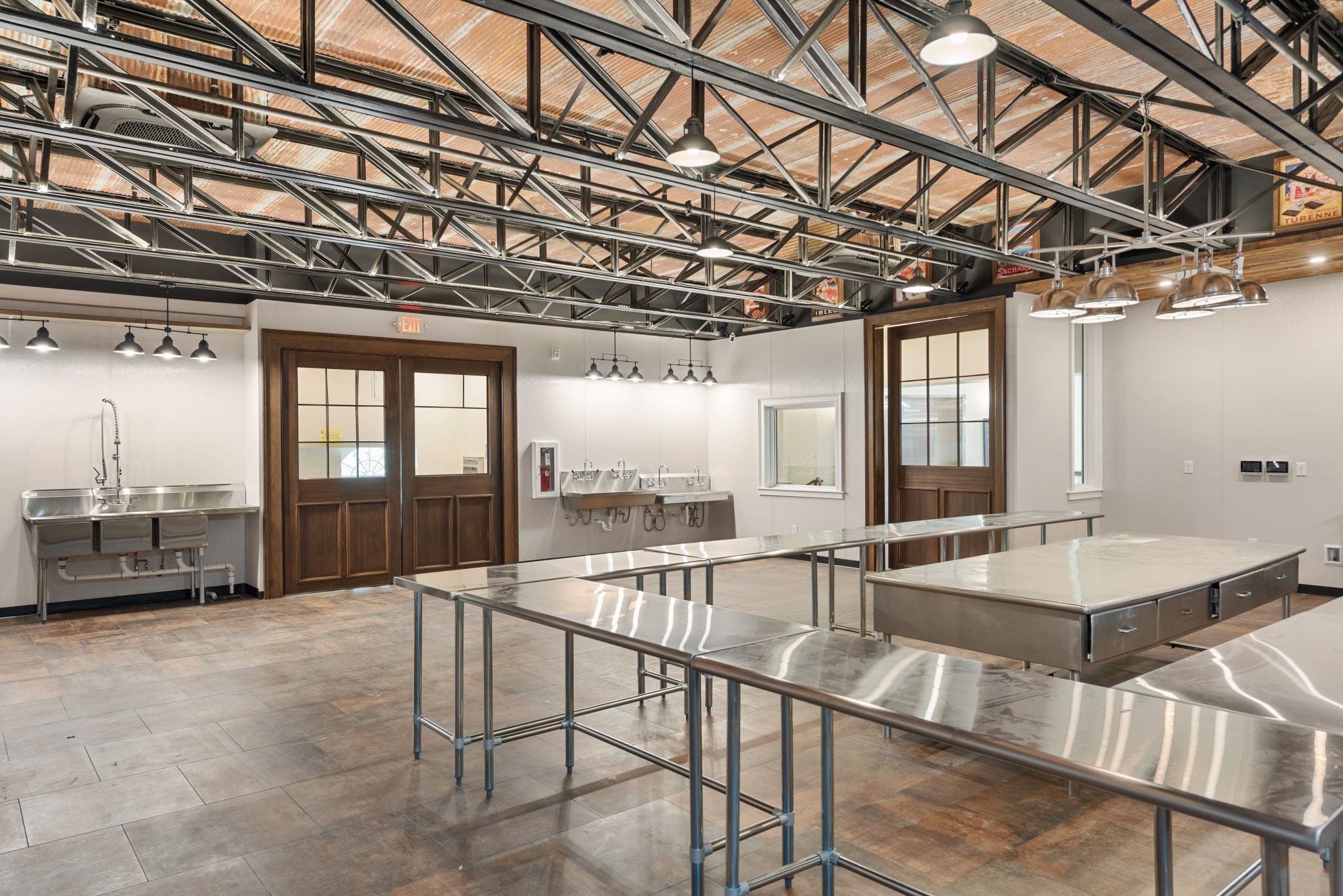 Stanley Chocolate Factory kitchen.