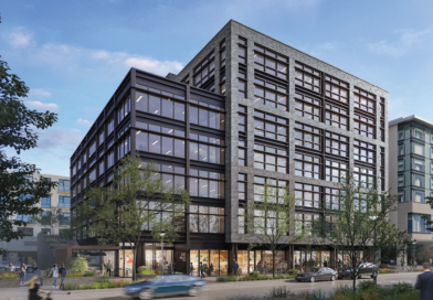 Milwaukee Place, a new office building in Denver.