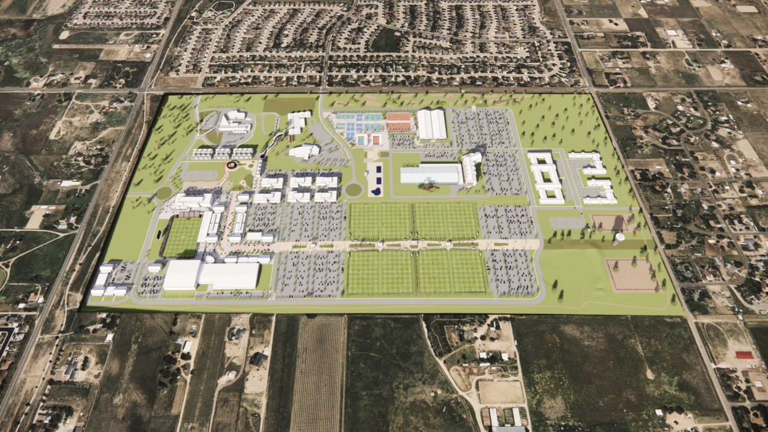 Town of Firestone, United Soccer League Stadium