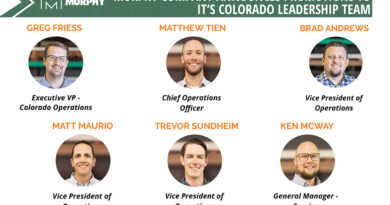 Murphy Company Mechanical Contractors Promote Thornton-based Leadership Team Members Murphy Company promotes leadership in Thornton, Colorado.