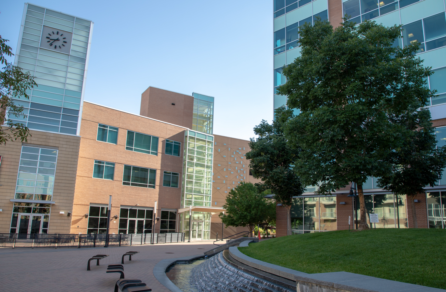 commerce and city buildings in Lone Tree City Center