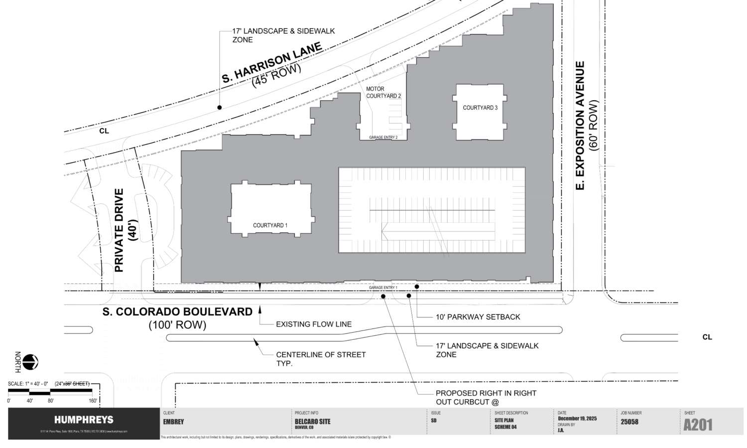 Shopping Center Multifamily Housing conversion in Denver's Belcaro Neighborhood