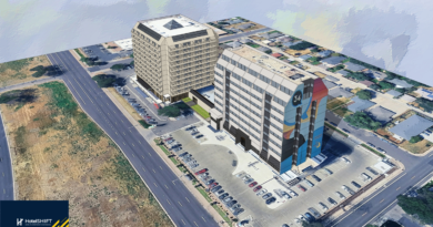 Stapleton hotel conversion to multifamily residential units - rendering.