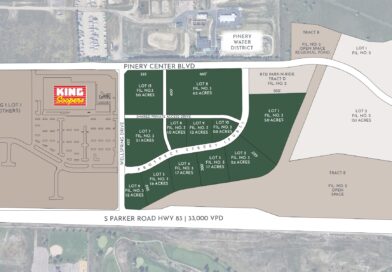 Douglas County, Colorado master-planned development map.