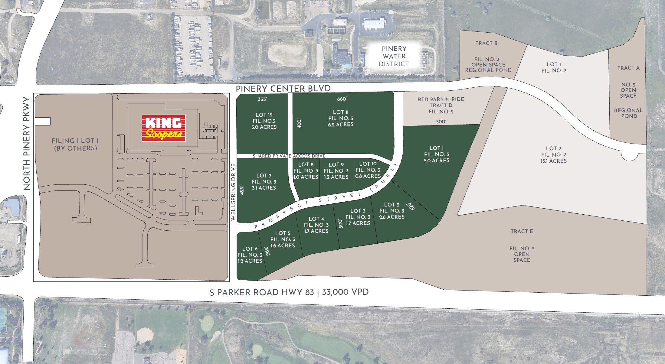 Bear Peak Development Master-plan Site in Douglas County