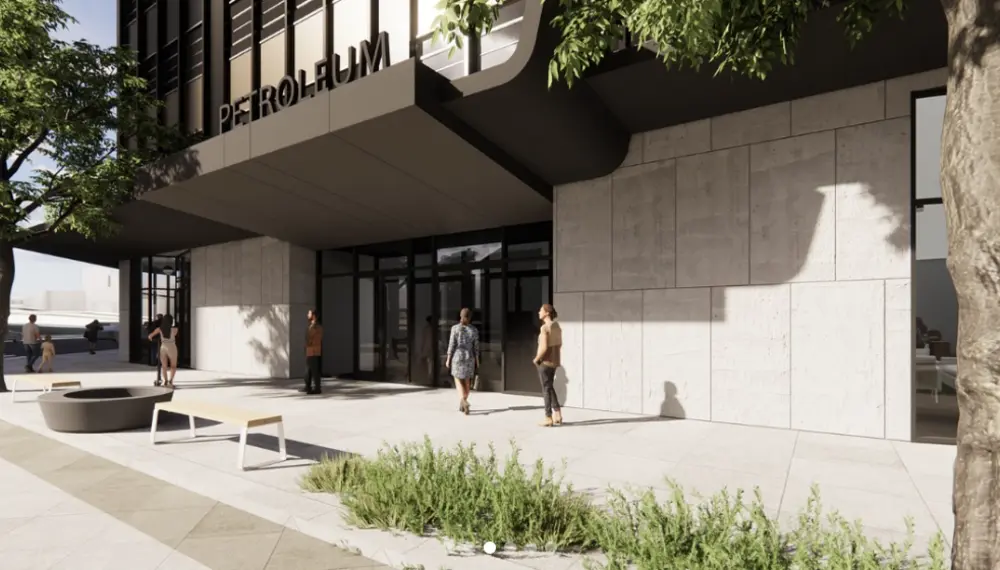 Petroleum Building at 16th Street in Denver rendering