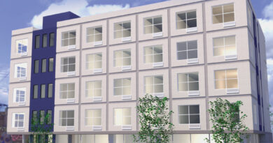 Blue Room House One in Denver's Sante Fe Art District rendering.