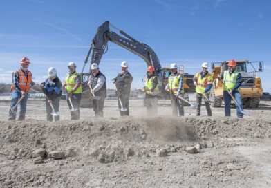 City of Montrose wastewater treatment plant breaks ground.