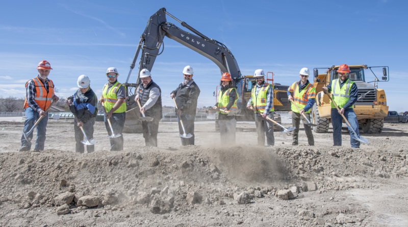 City of Montrose wastewater treatment plant breaks ground.