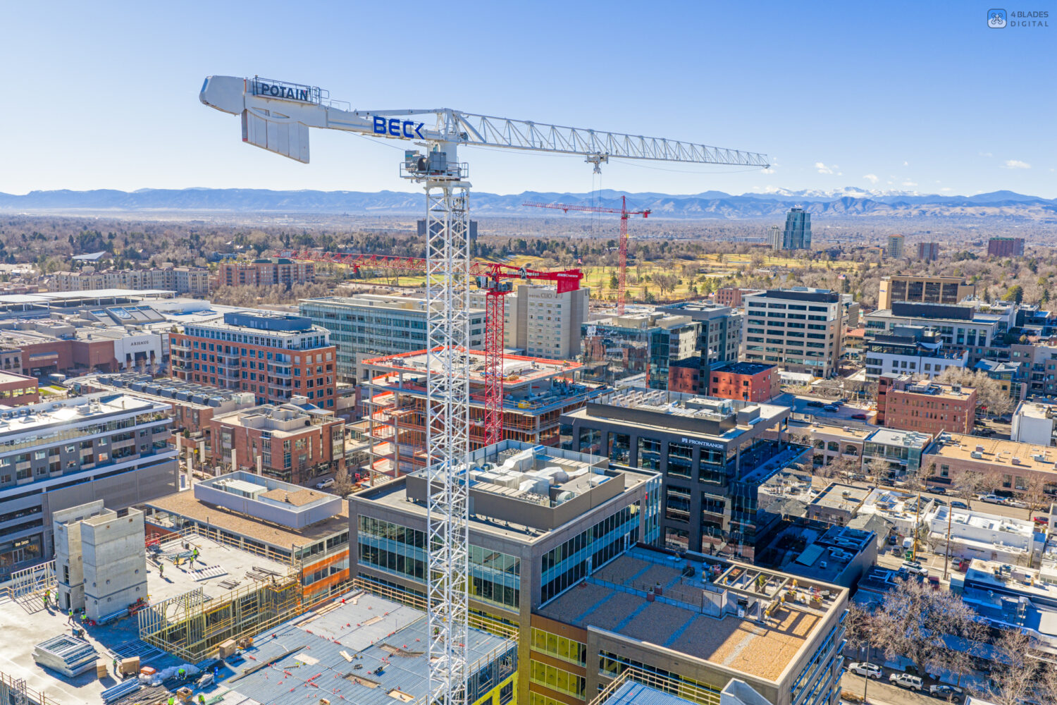 The Beck Group Tops Out The Oasis Apartments in Cherry Creek North