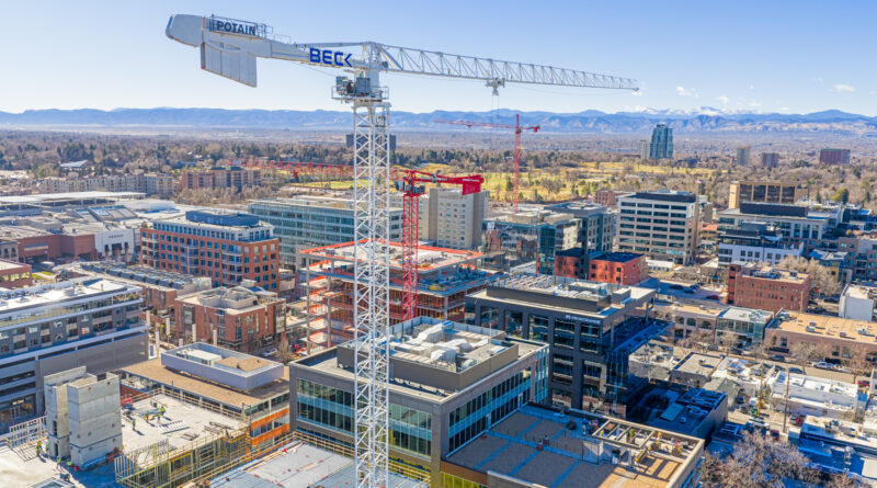 The Beck Group Tops Out The Oasis Apartments in Cherry Creek North