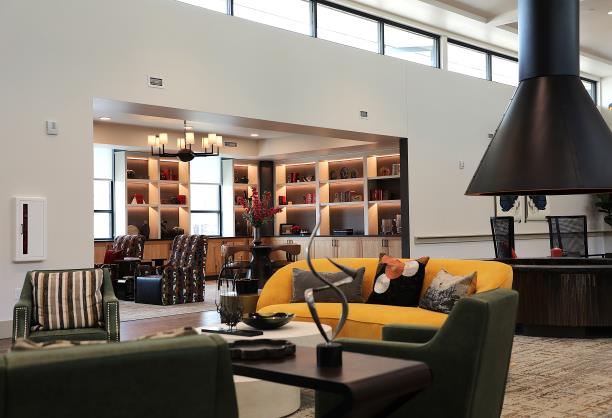 The Gallery at Fort Collins Senior Living interior.