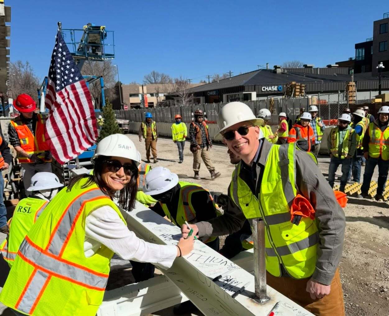 The Beck Group Tops Out The Oasis Apartments in Cherry Creek North