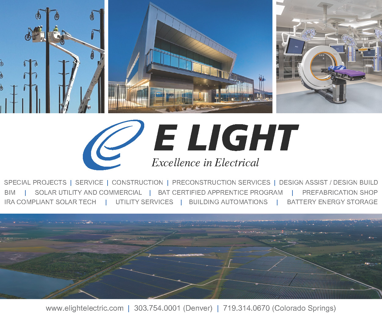 E LIGHT Electric on CCD magazine's website