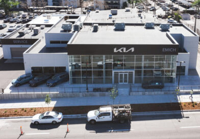 Emich Kia Dealership in Denver drone photo