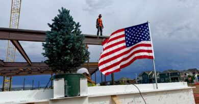 Elementary School 51 tops out.