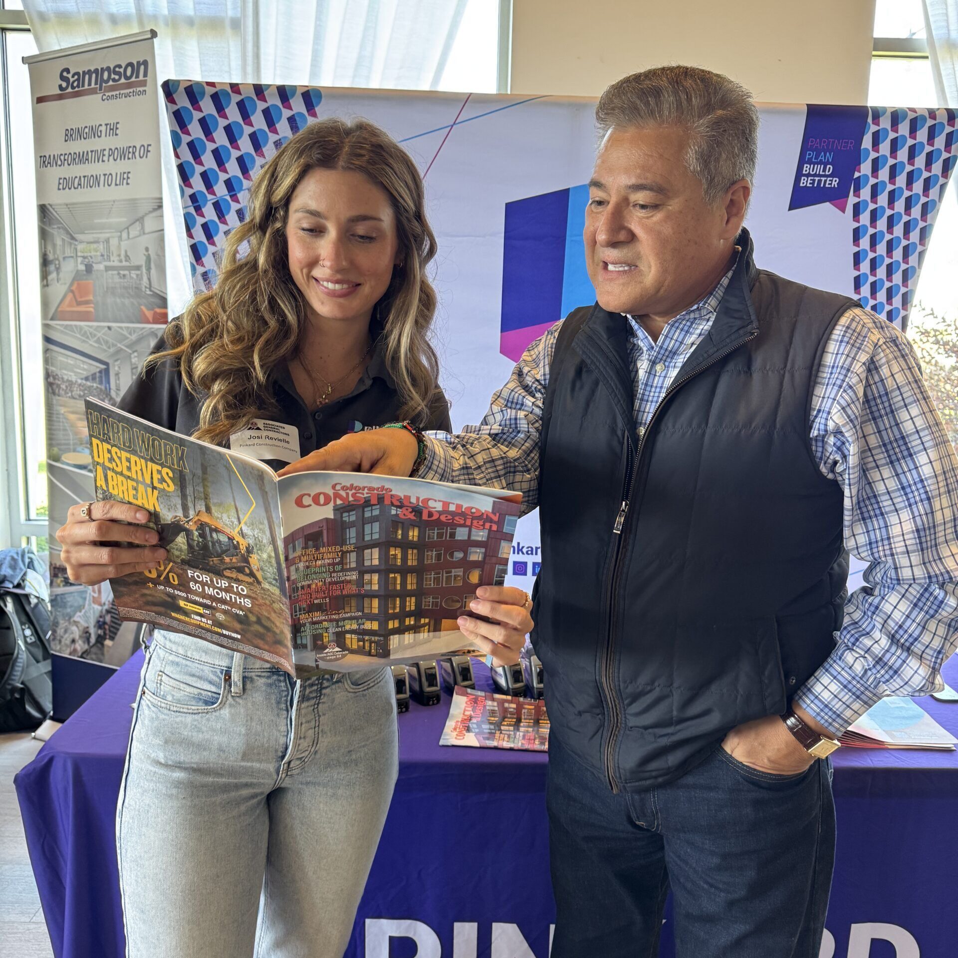 Pinkard Construction reads CCD magazine